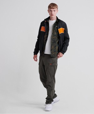 Superdry Military Storm Férfi Hosszú Ujjú Ing Zöld/Camo | KSJMO7143